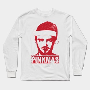 Pinkmas Jesse Pinkman Christmas Santa Claus Shirt Long Sleeve T-Shirt